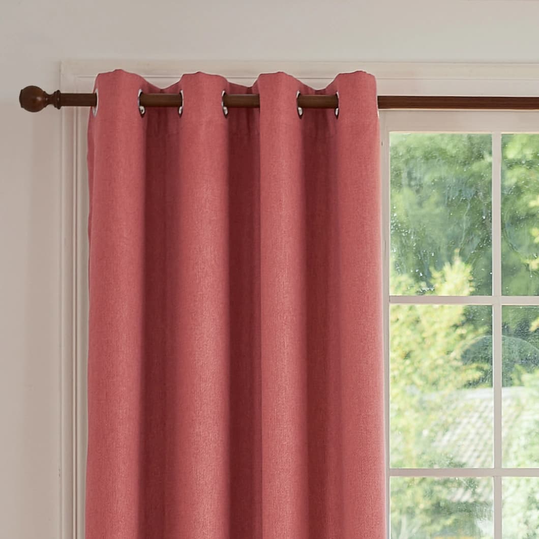 Curtain Club Blackout Grommet Curtains 52x63 Terra (1 pair)