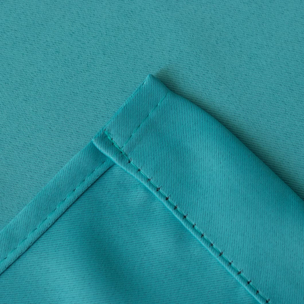Curtain Club Blackout Grommet Curtains 52x84 Turquoise (1 Pair)