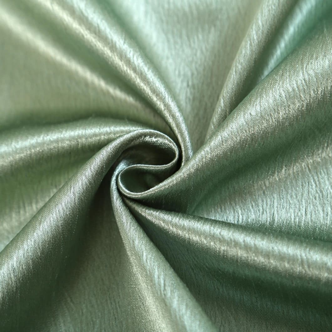 Heavy Crushed Sateen Rod Pocket Curtain 52x90 Sage (1 Pair)