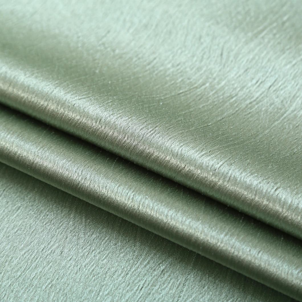 Heavy Crushed Sateen Rod Pocket Curtain 52x90 Sage (1 Pair)