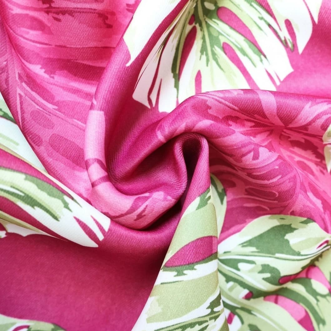 Metallic Printed Blackout Grommet Curtains 52x84 Hot Pink (1 Pair)