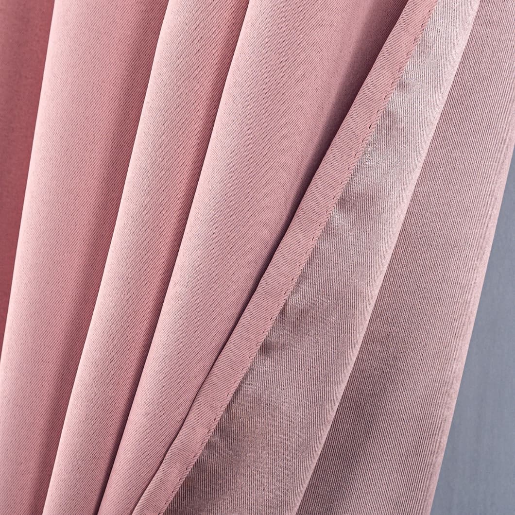 Solid Blackout Grommet Curtains 52x95 Blush (4 Panels)