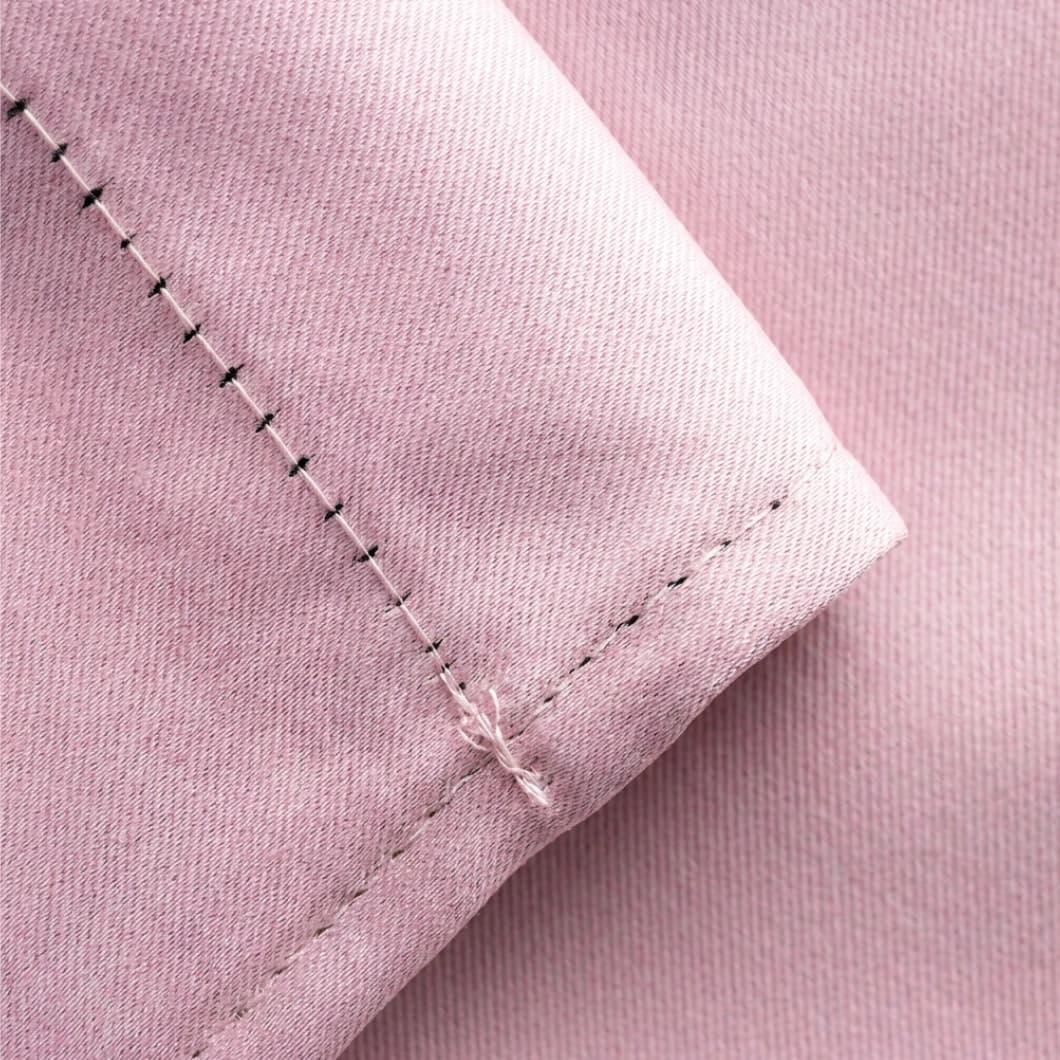 Curtain Club Solid Blackout Grommet Curtains 52x84 Pink (1 Pair)