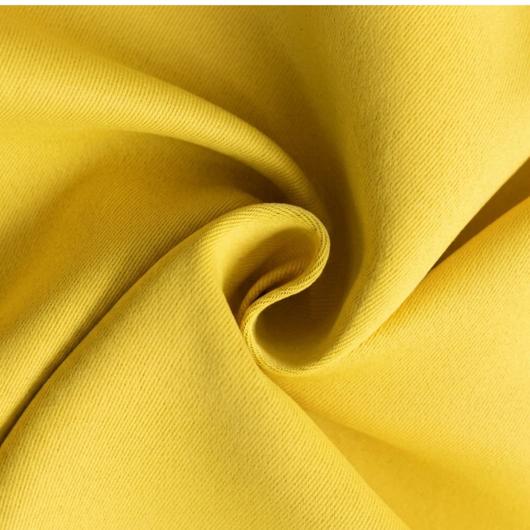 Solid Blackout Grommet Curtains 52x84 Yellow (1 Pair)