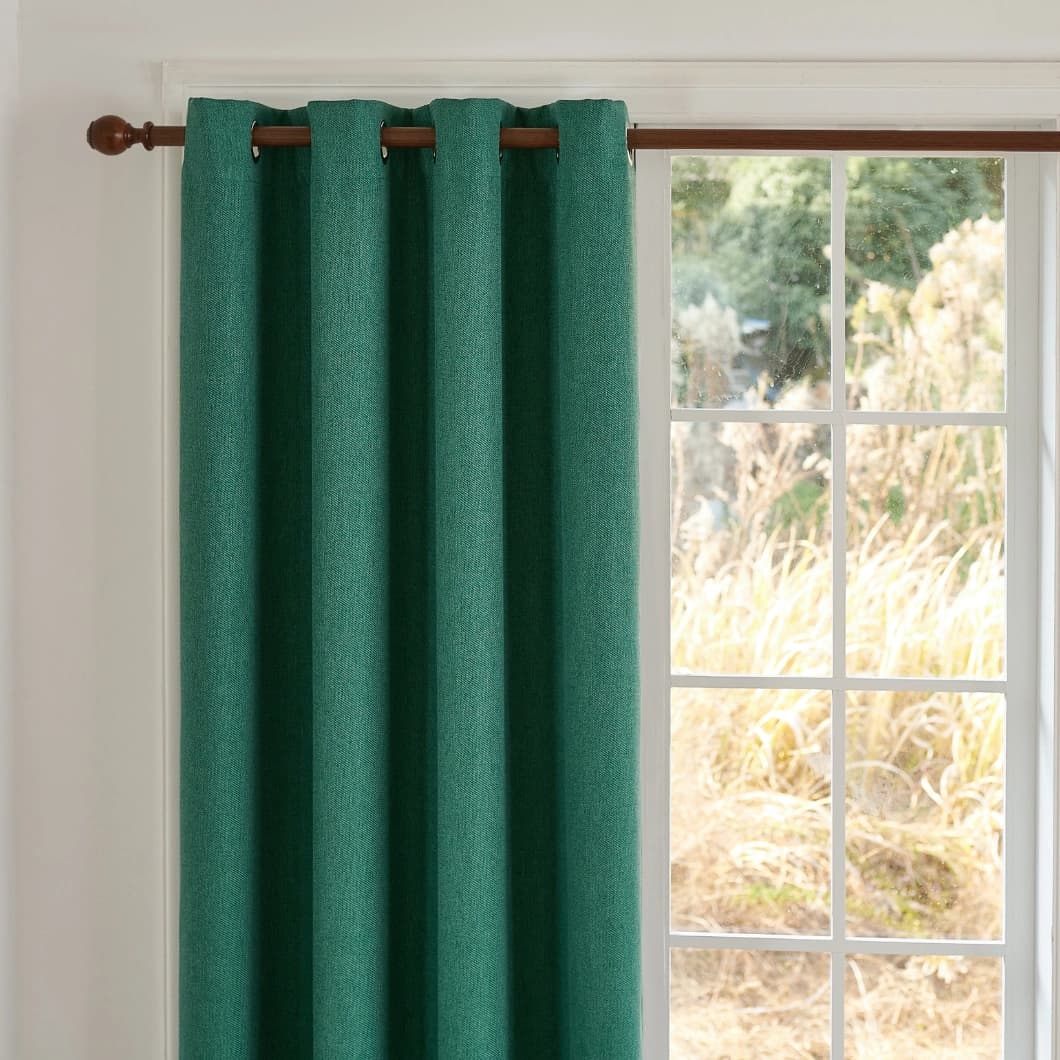 Blackout Grommet Curtains 52x63 Bright Green (1 pair)